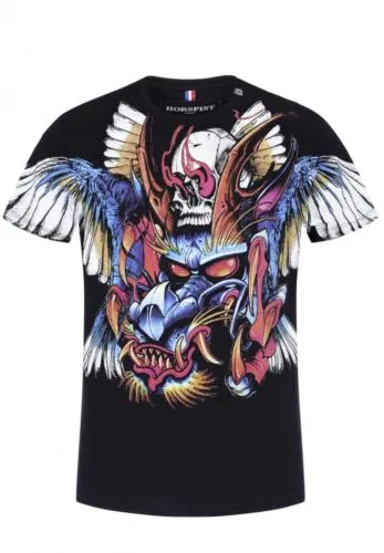 TEE SHIRT JECKYLL HORSPIST NOIR