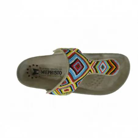 Tongs Mephisto en cuir tendance et confort Kellie l Igert
