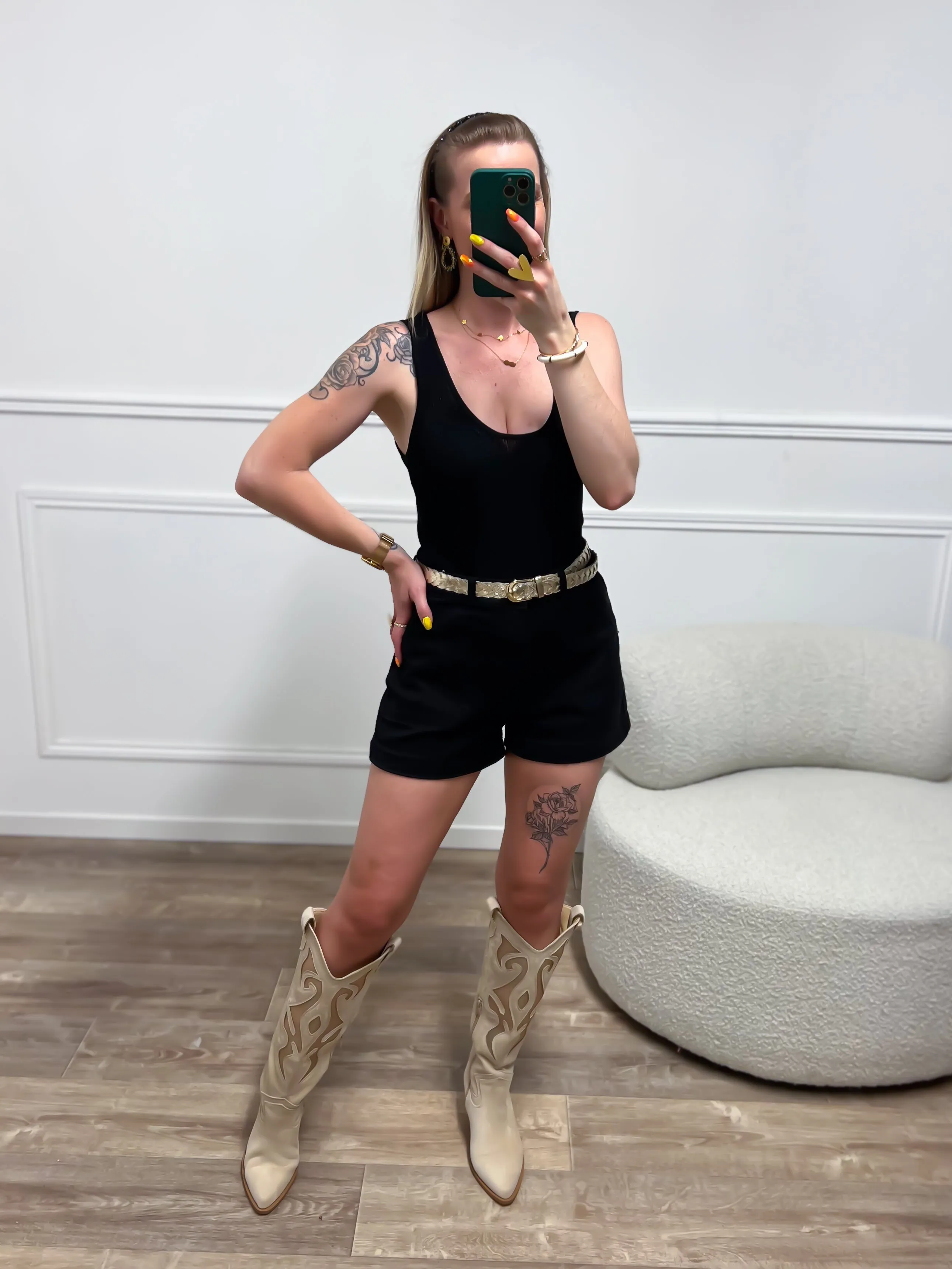 Top MELIE noir