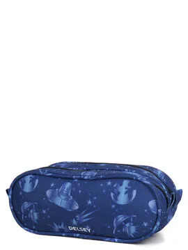 Trousse Delsey Back To School Bleu Imprimé  0033861730222  0033861730222
