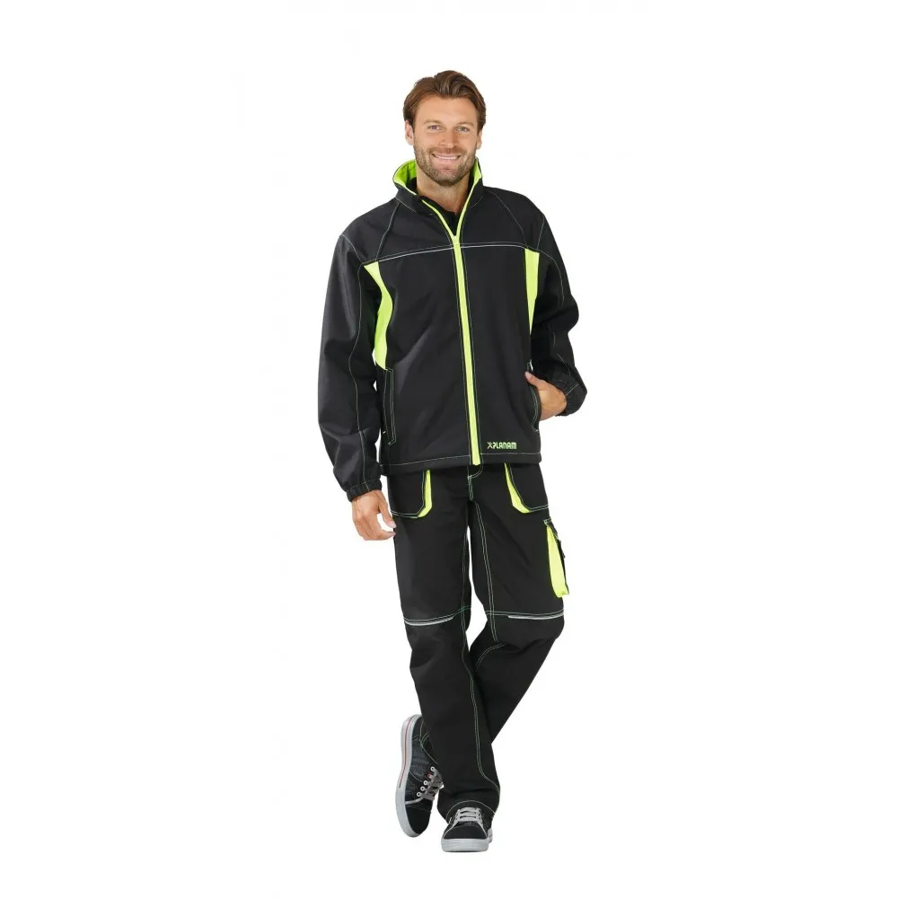 Veste de travail Softshell BASALT NEON PLANAM 6290 / 6091 / 6092